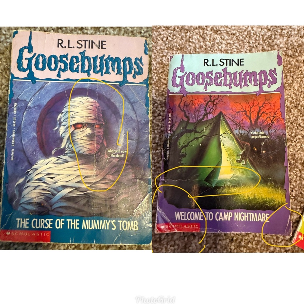 2 Books goosebumps ‘welcome to camp nightmare’ & ‘the curse of the mummy’s tomb’ - Picture 14 of 14
